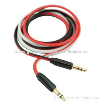 Audio Cable, 3.5mm Male to Male, Extension Cable, Gold Plated